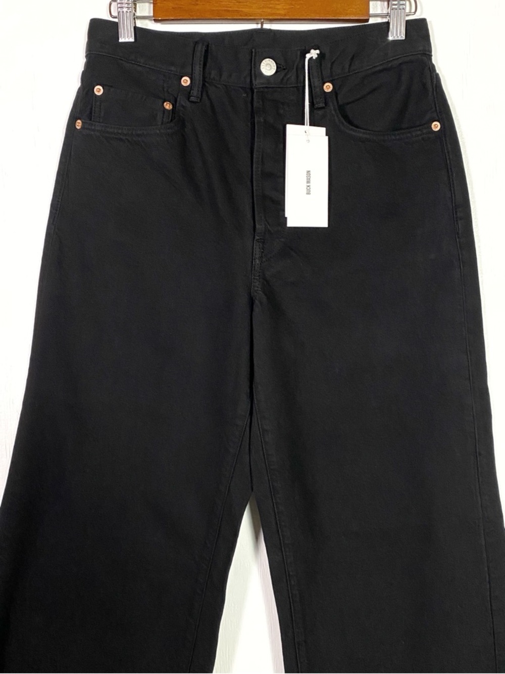 Buck Mason Jet Set Jeans Black - Picture 5 of 8